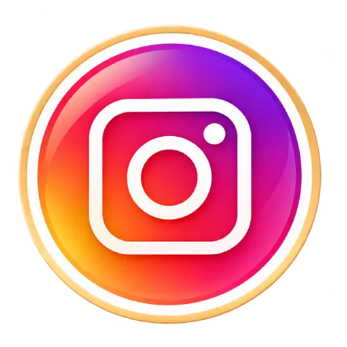 Iconiță Instagram pentru pagina OptiK Design.